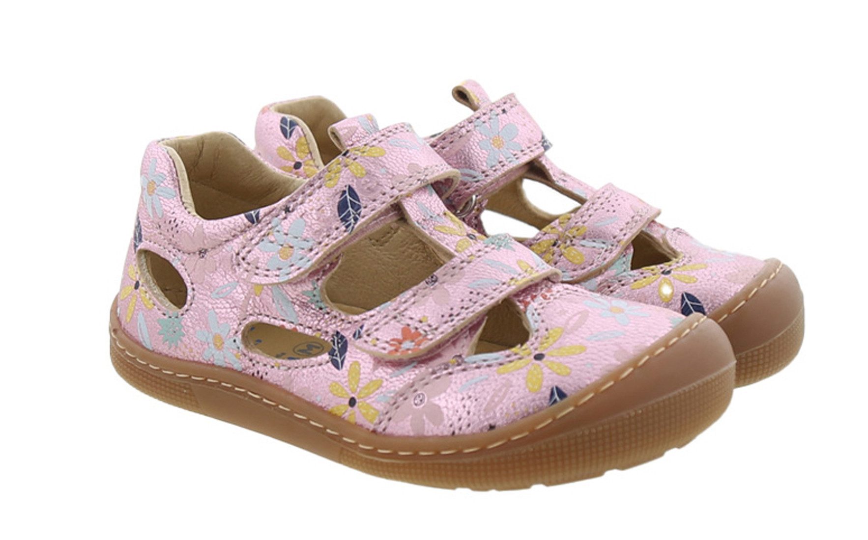 Koel Sandalen Deen Print Barfußschuhe Barefoot Leder Sandalette