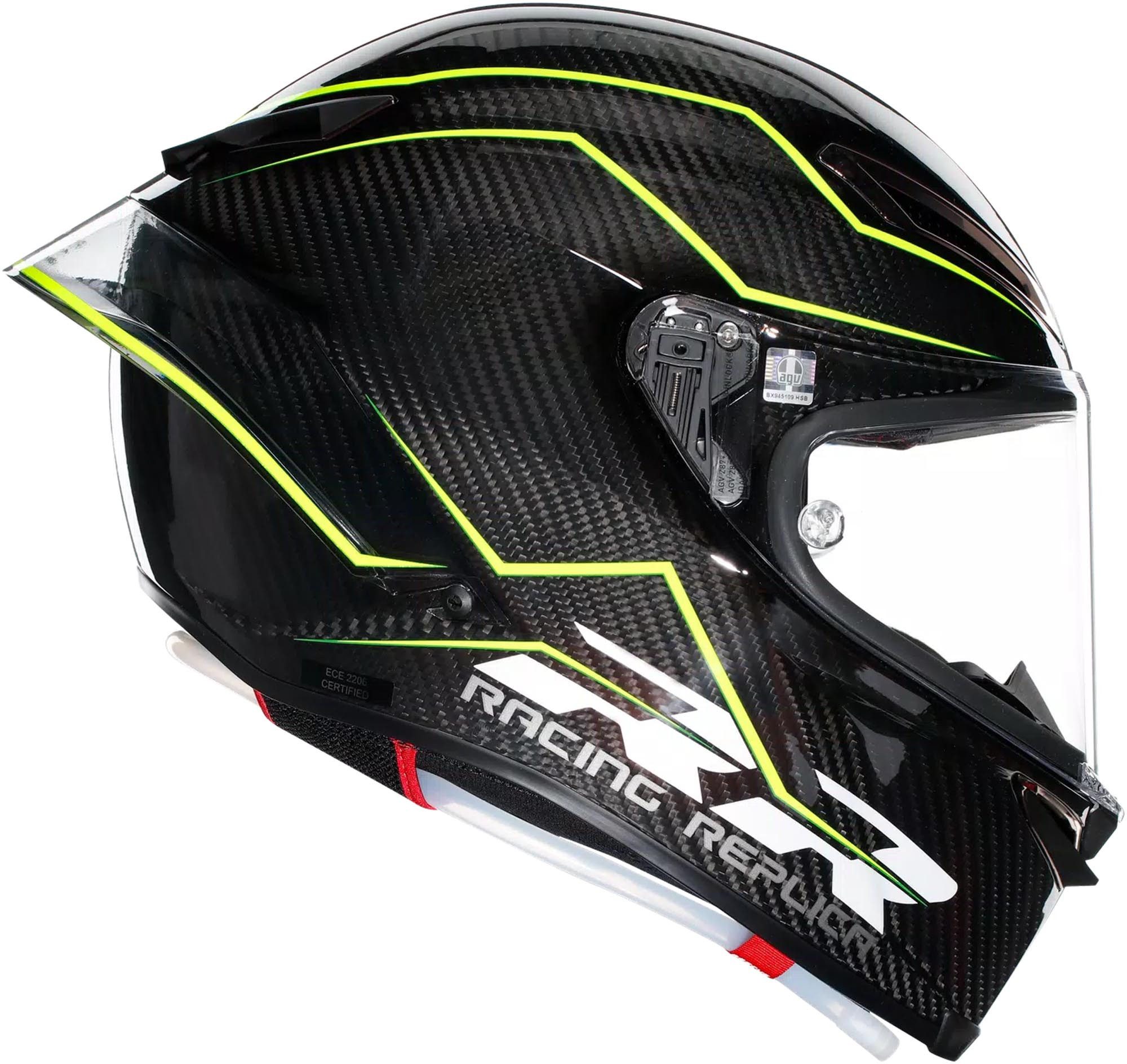 AGV Motorradhelm Pista GP RR Performante Carbon Helm, Notfallsystem-polsterung (eqrs)