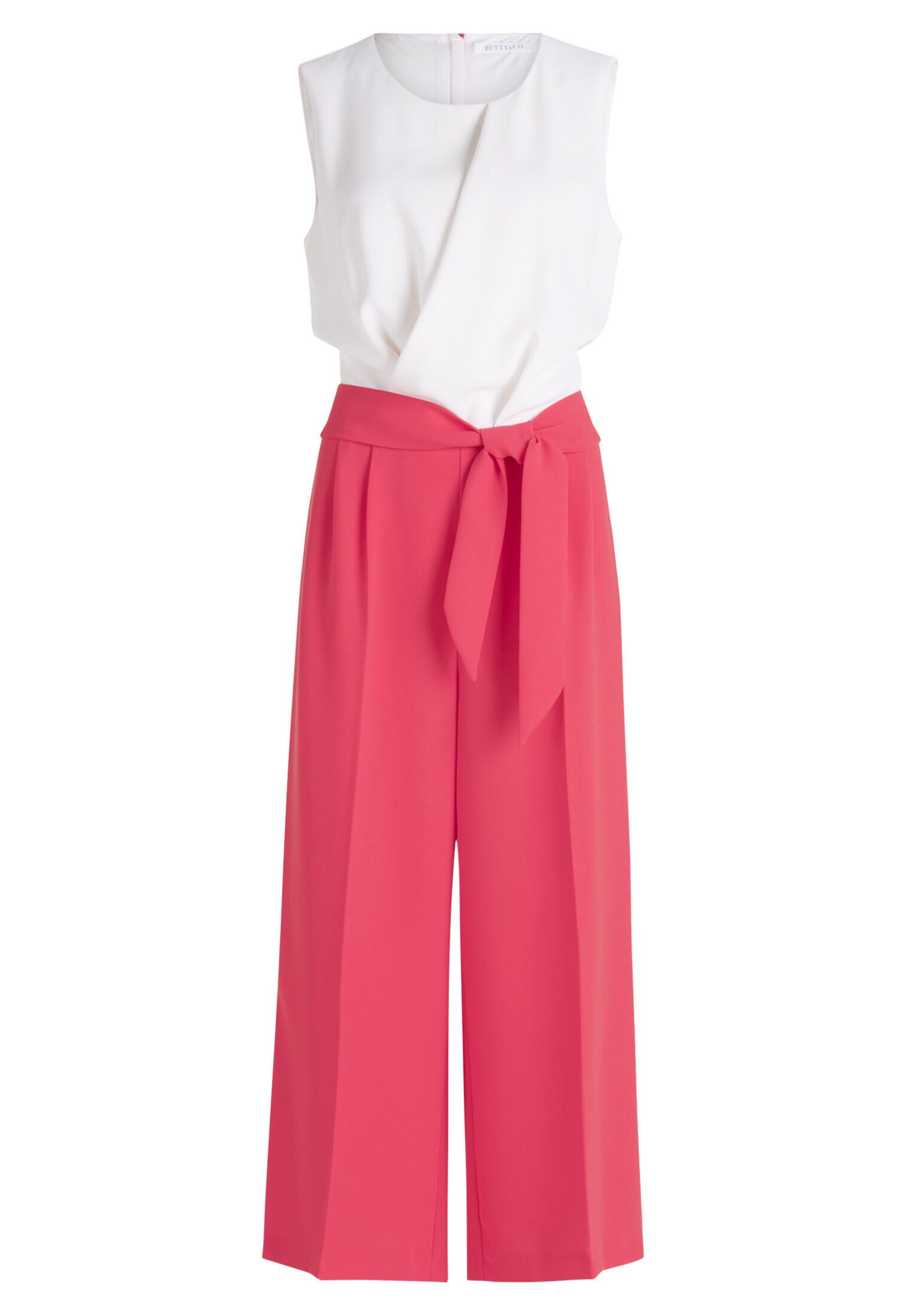 Betty&Co Overall Damen ohne Arm (1-tlg) Falten