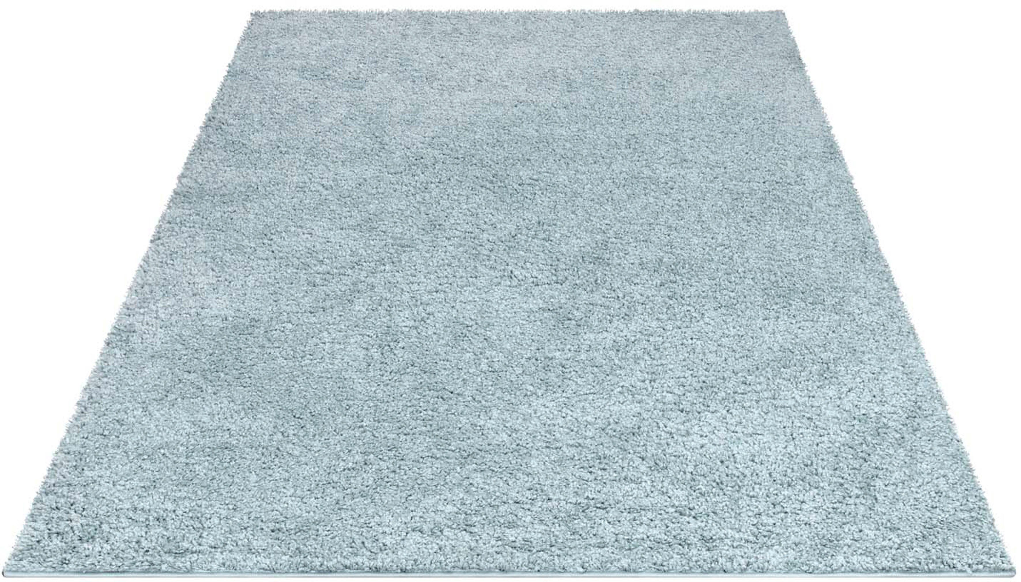 Carpet City Hochflor-Teppich City Shaggy, rechteckig, Höhe: 30 mm, Auch als Läufer, Langflor, Uni, Shaggy, flauschig-weich