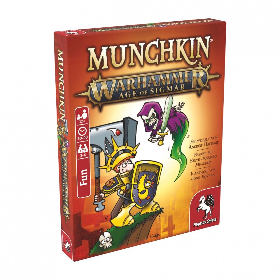 Pegasus Spiele Spiel, Munchkin Warhammer Age of Sigmar - deutsch