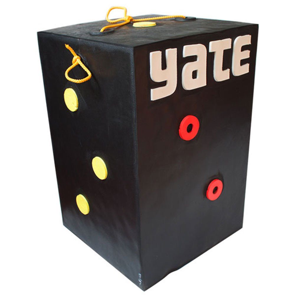 Yate Targets Zielscheibe YATE Bogenschießen Zielscheibe Block Schießwürfel 60x40x40cm Var. 2, einfache Pfeilentfernung, Wetterfest