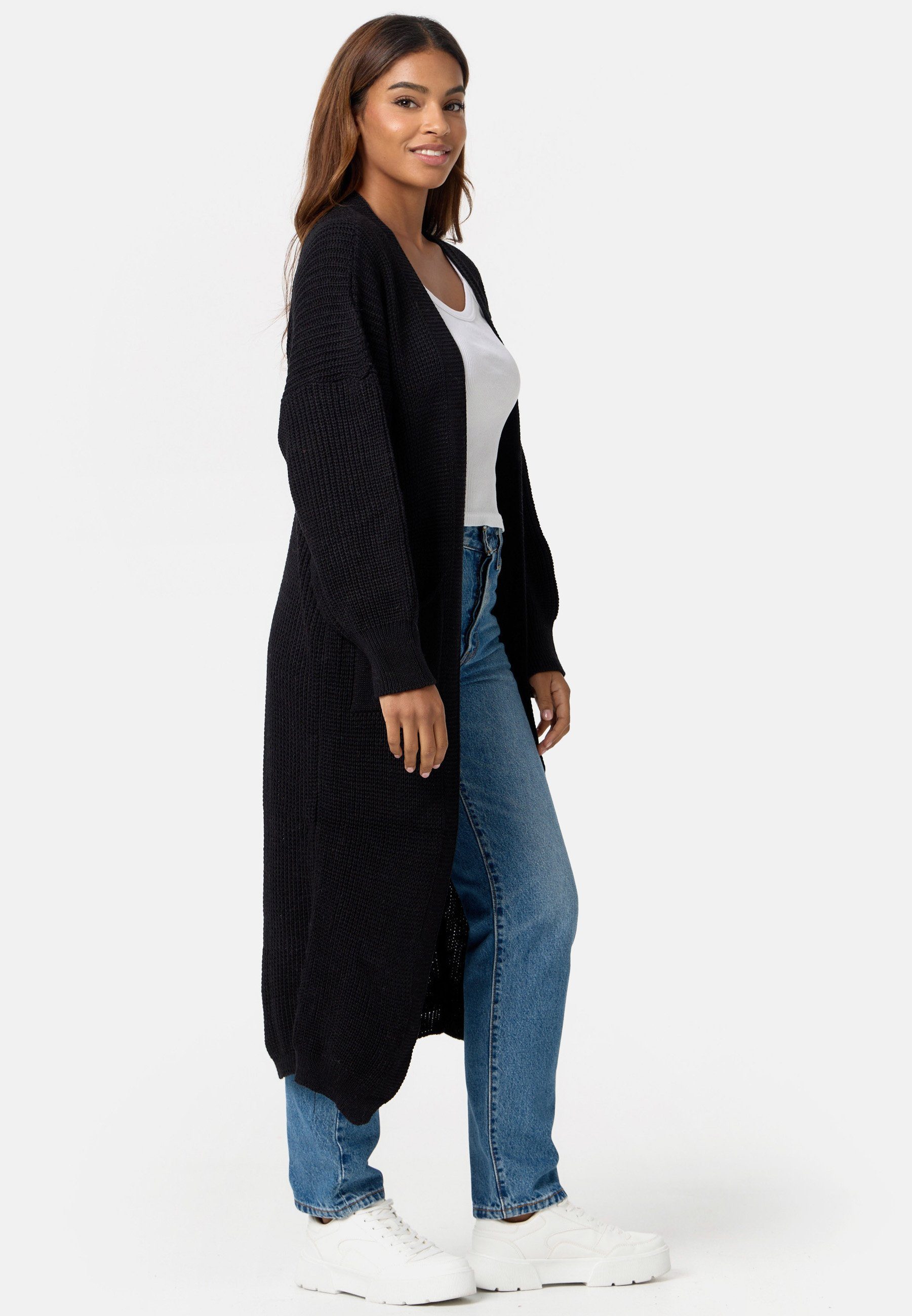 Worldclassca Longstrickjacke Worldclassca Strickjacke Cardigan Strickmantel günstig online kaufen