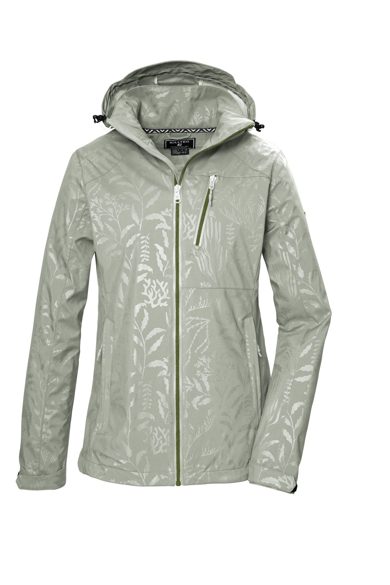 Softshelljacke KOS 122 WMN SFTSHLL JCKT FLORAL