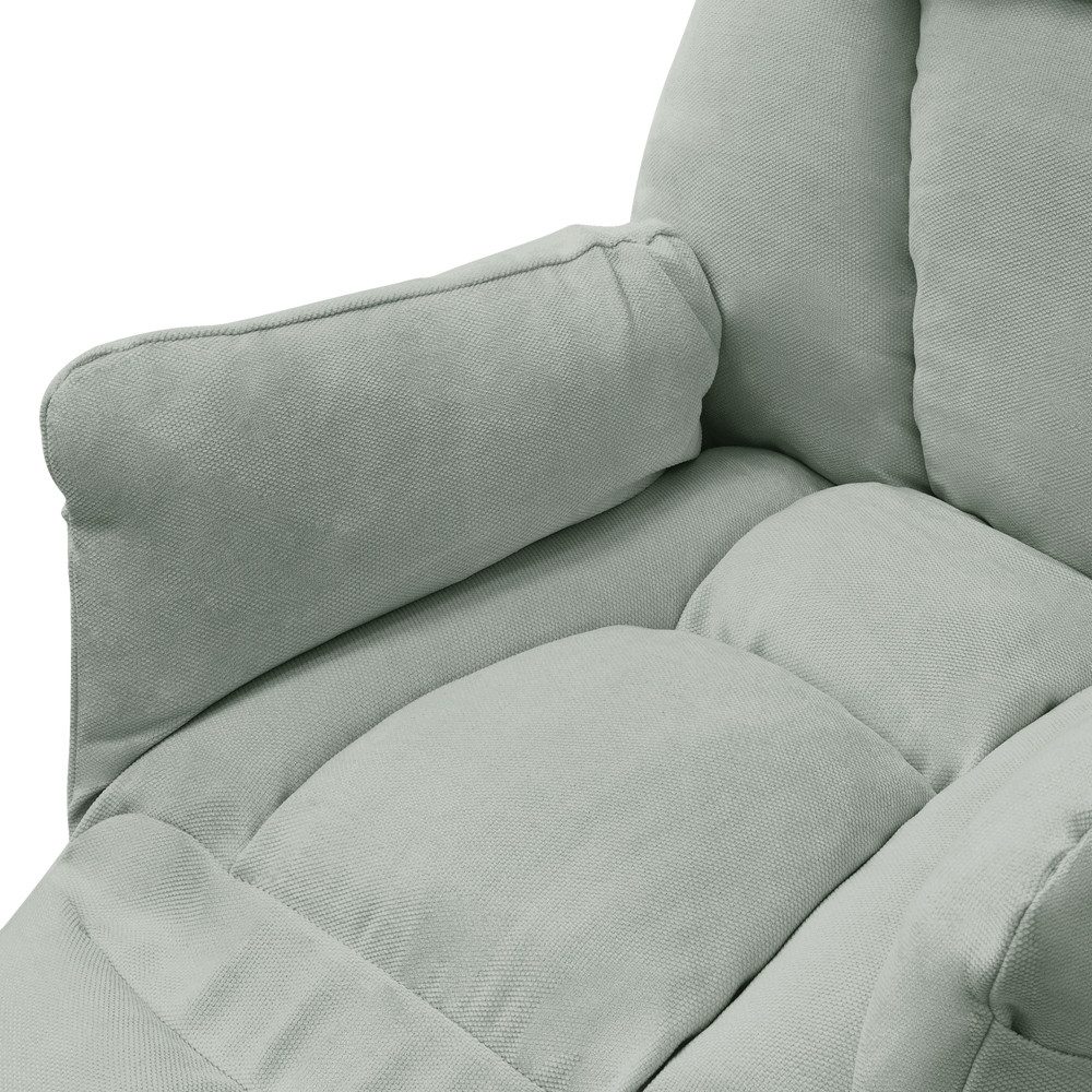 ML-DESIGN Loungesessel Sessel mit Liegefunktion & Fußablage Relaxsessel bequem für Wohnzimmer, Fernsehsessel verstellbar Rückenlehne Armlehnen Lesesessel Grau-G – Bild 5 von 5