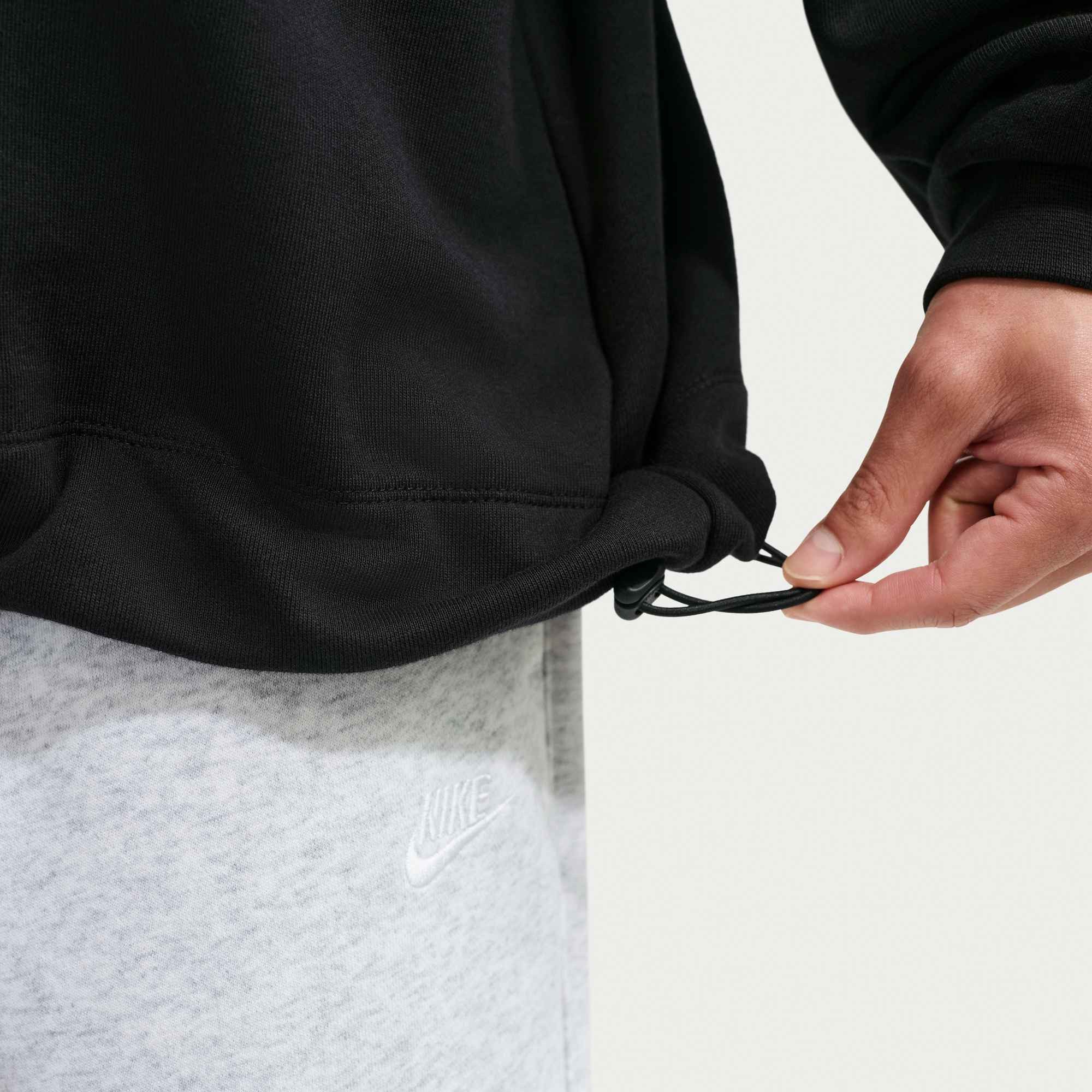 Nike Sportswear Sweatshirt Nike Sportswear Club Men's French Terry Oversized Crew mit Rundhalsausschnitt, Langarm, aus schwerem French Terry