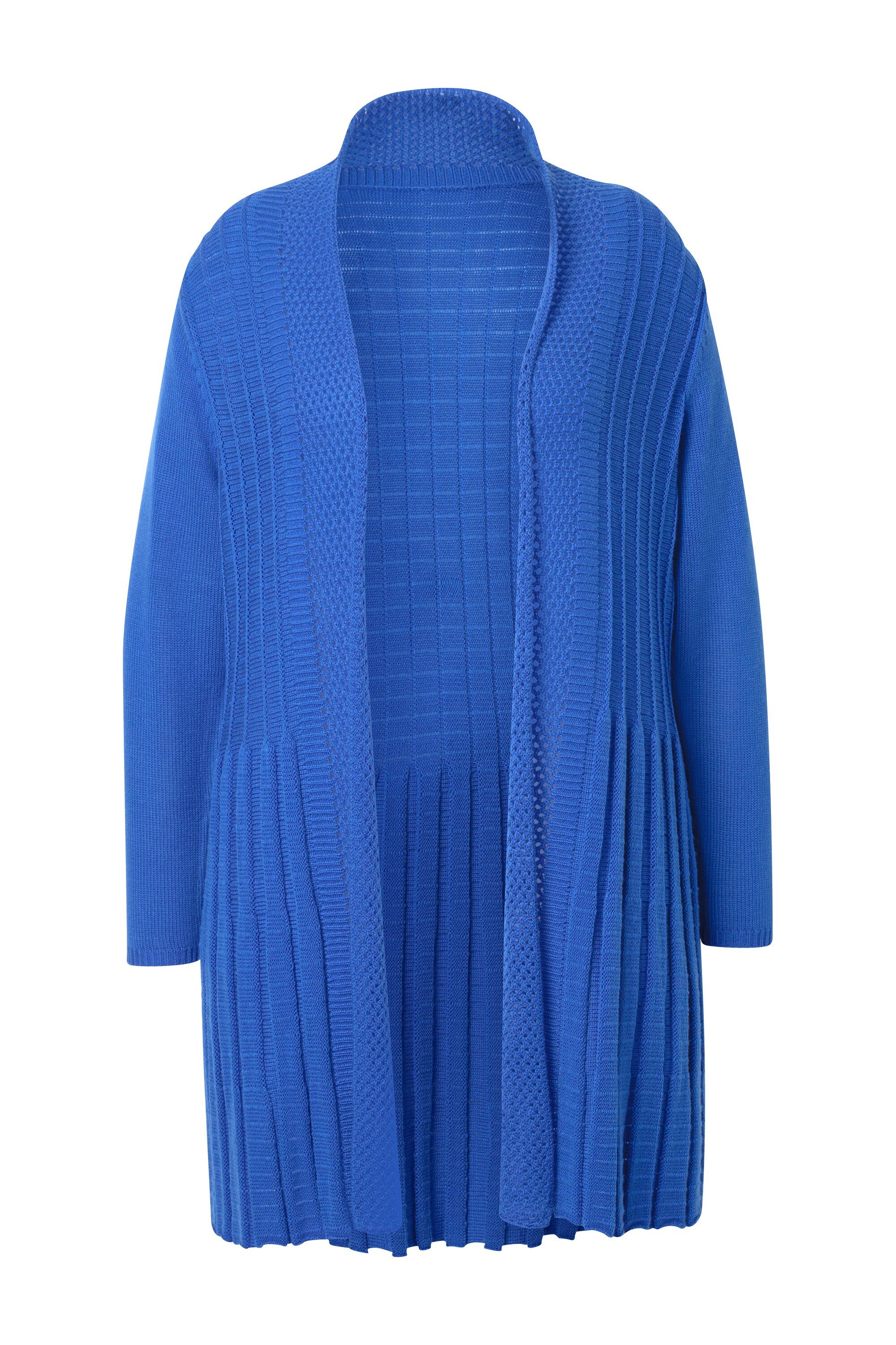 MIAMODA Strickjacke Strickjacke A-Linie Strukturmix günstig online kaufen
