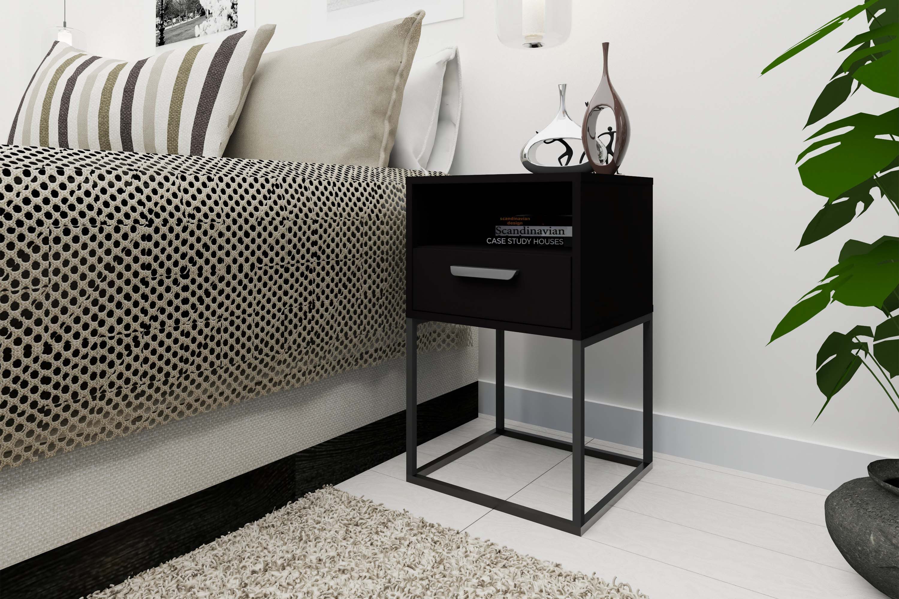 KONSIMO® Nachttisch RECTUS Nachtschrank, Modern, hergestellt in der EU, Bei günstig online kaufen