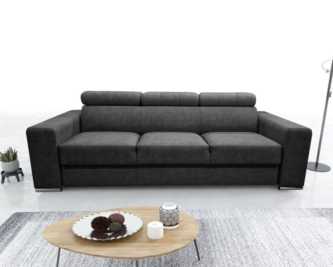 Deine Möbel 24 Sofa Couch 3-Sitzer günstig online kaufen