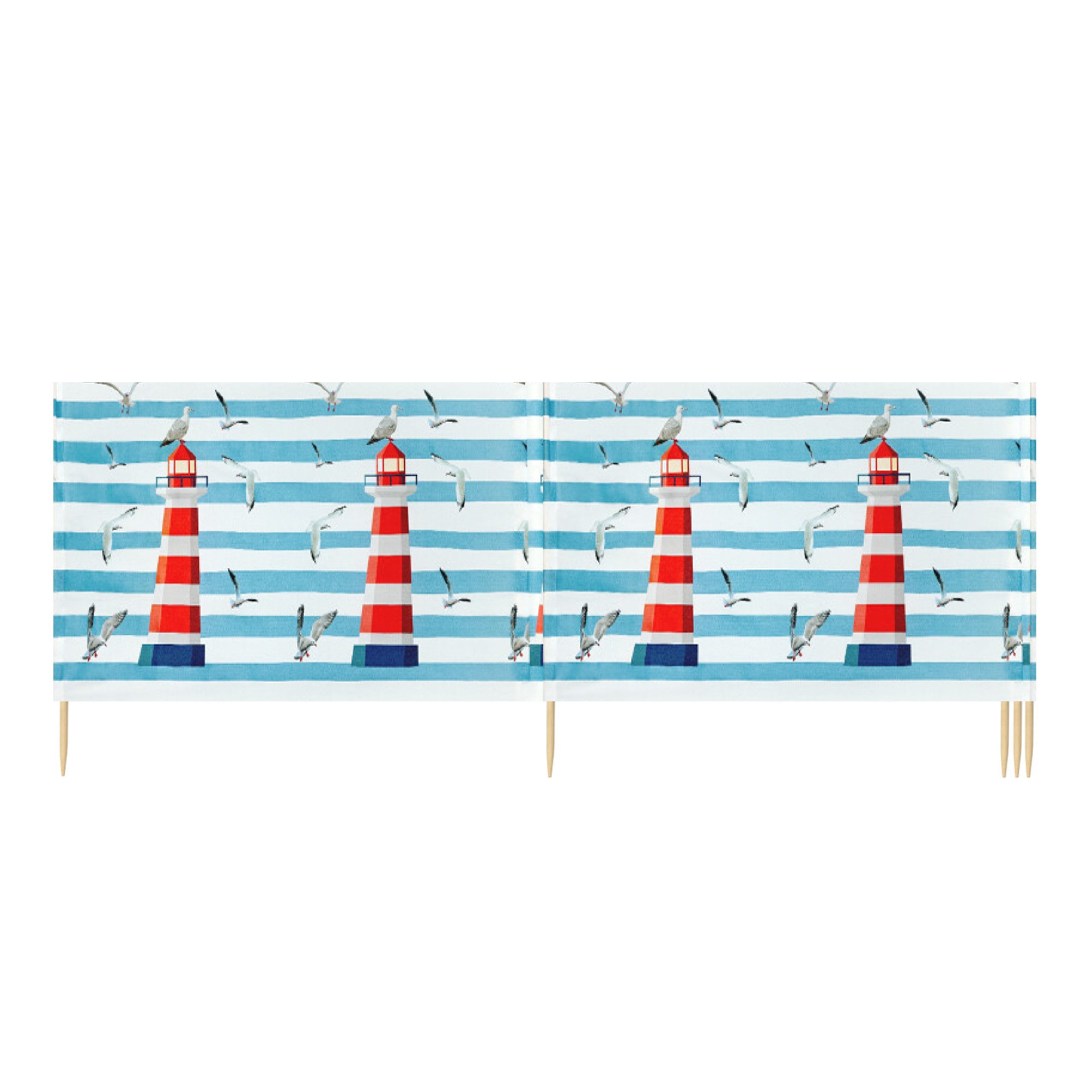 Ladeheid Windschutz Strand Sichtschutz 5m LAEX001 günstig online kaufen