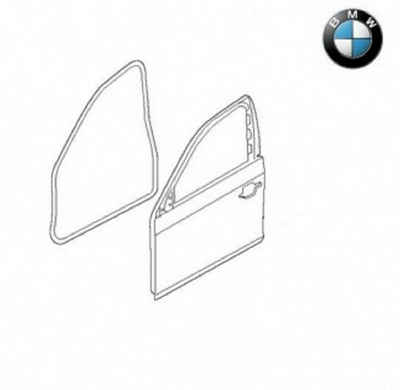 BMW Türdichtband BMW 3er Türdichtung vorne F30 F31 F80 Dichtung Tür 51337258329, (1-St)