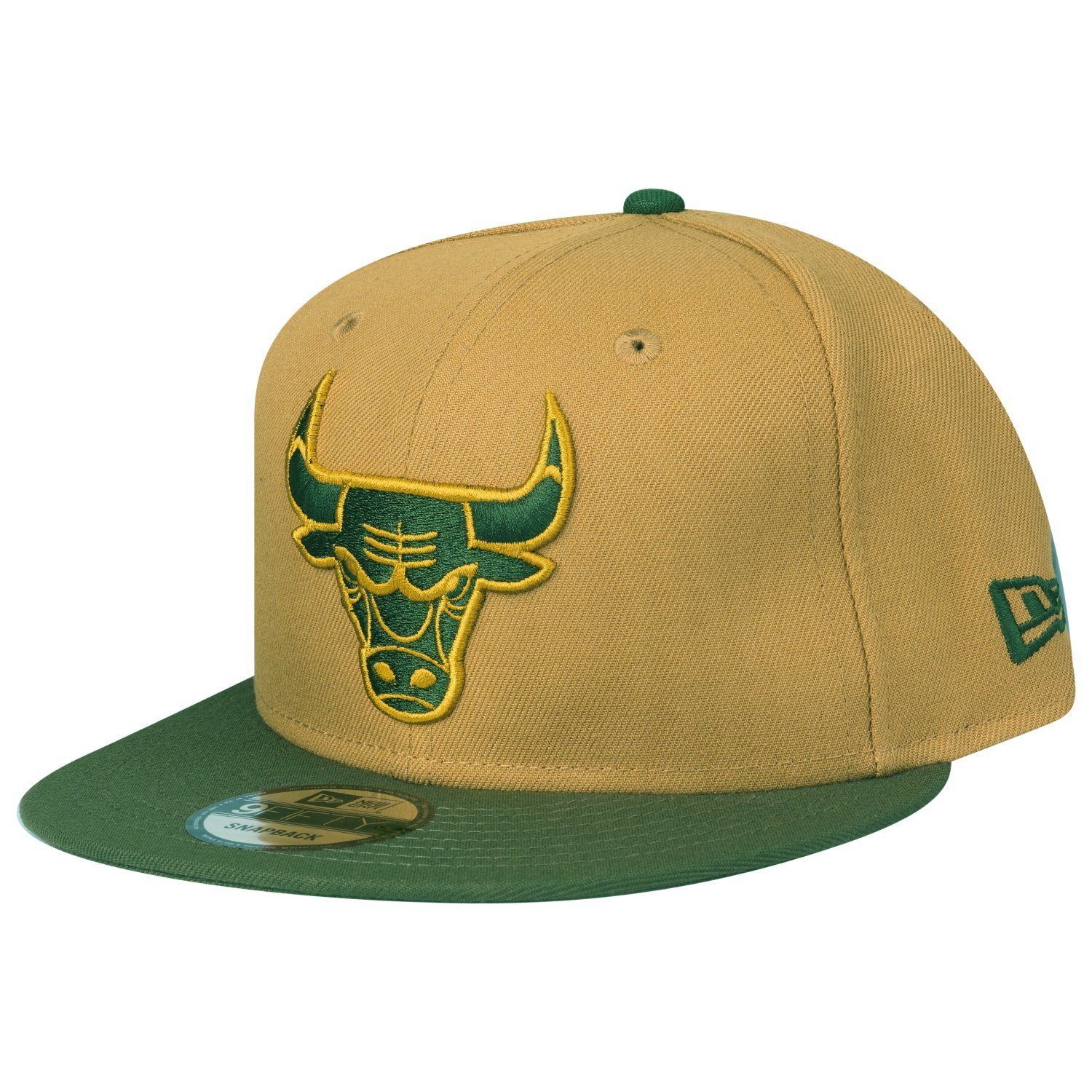 New Era Snapback Cap 9Fifty Chicago Bulls panama Panama Tan Rifle