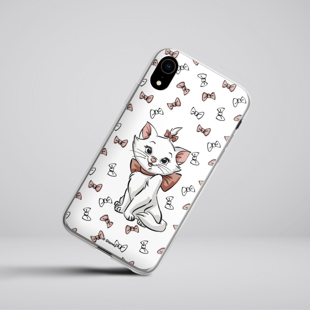 DeinDesign Handyhülle Aristocats Marie Disney Katze Marie Shy, Apple iPhone Xr Silikon Hülle Bumper Case Handy Schutzhülle
