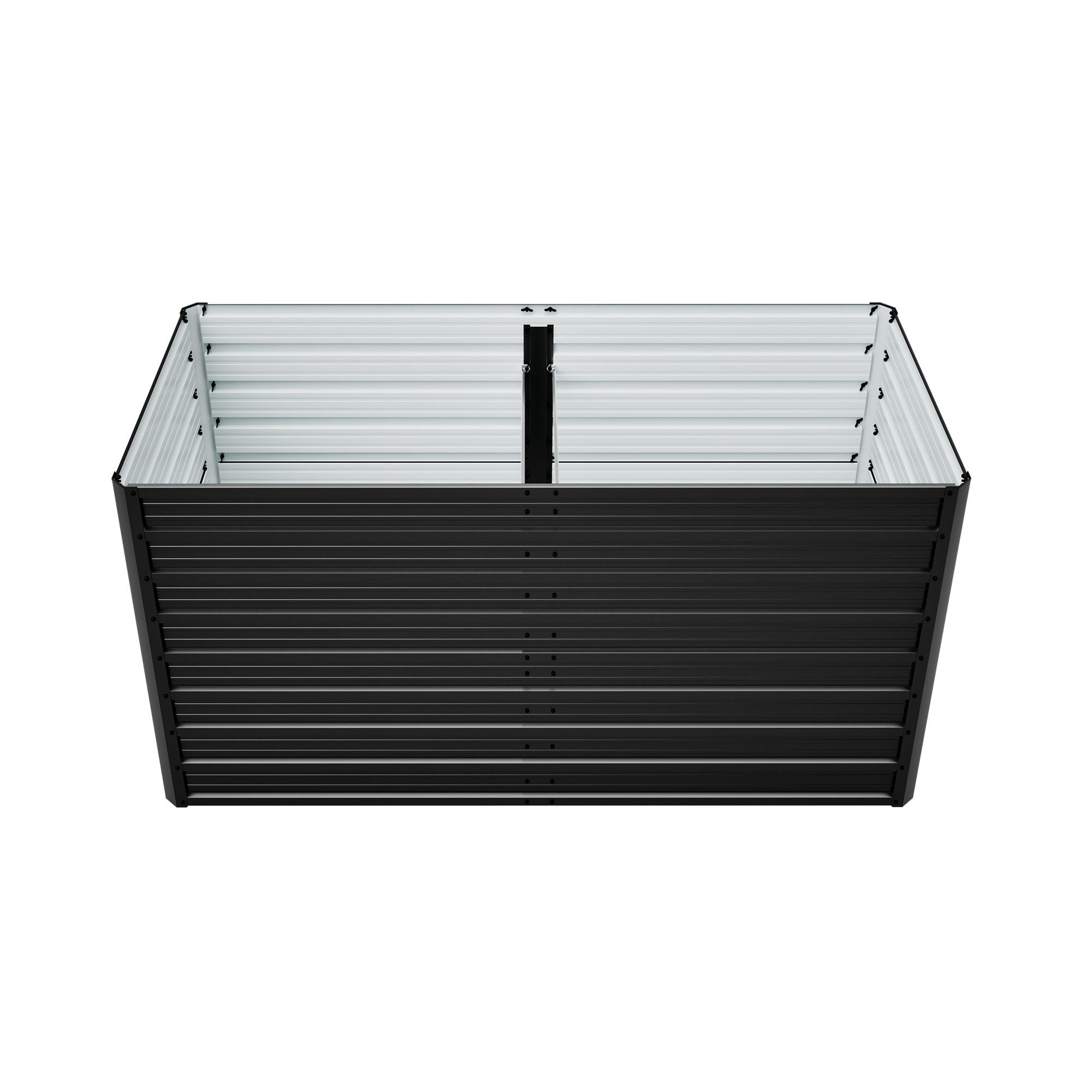 GIHAUVIA Hochbeet Hochbeet Cortenstahl bodenlos – rostschöne Dauer für Kräuter & Gemüse.