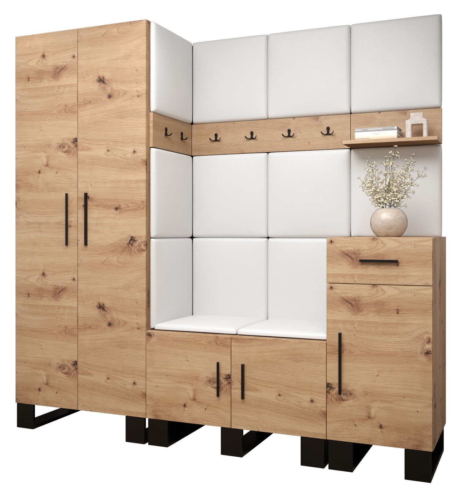 ABIKS MÖBEL Garderoben-Set ARTIN Set 1 günstig online kaufen