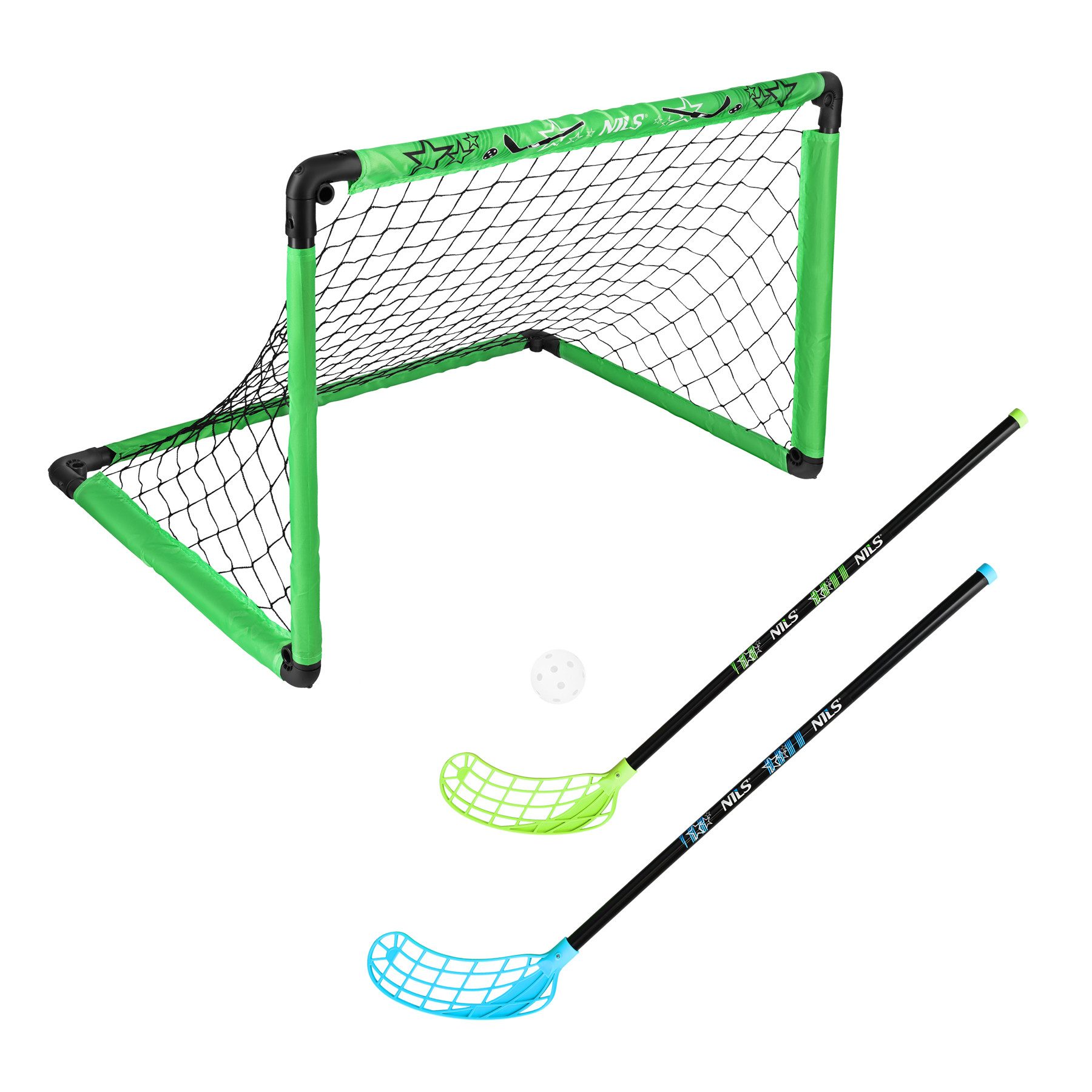 Hockeytor Hockeyset bestehend aus Tor 2 Hockeyschlägern und Ball Feldhockey