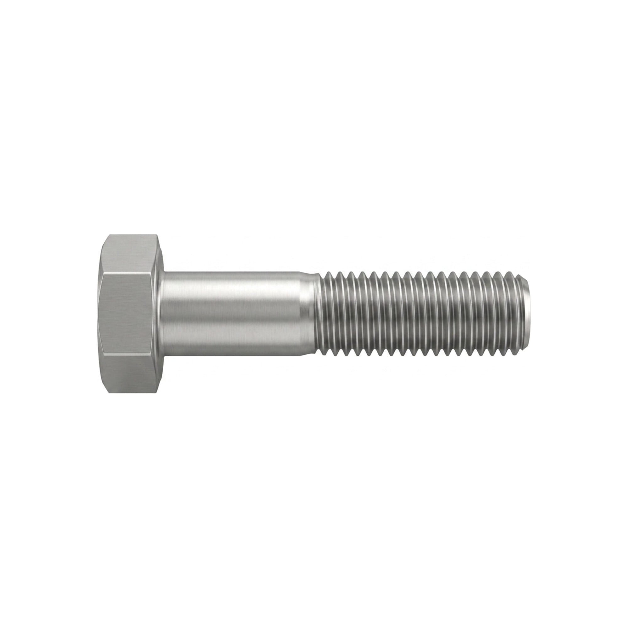 Contorion Schraube DIN 931 Sechskant-Schaftschraube M14x250 Stahl 8.8 blank 25 Stk