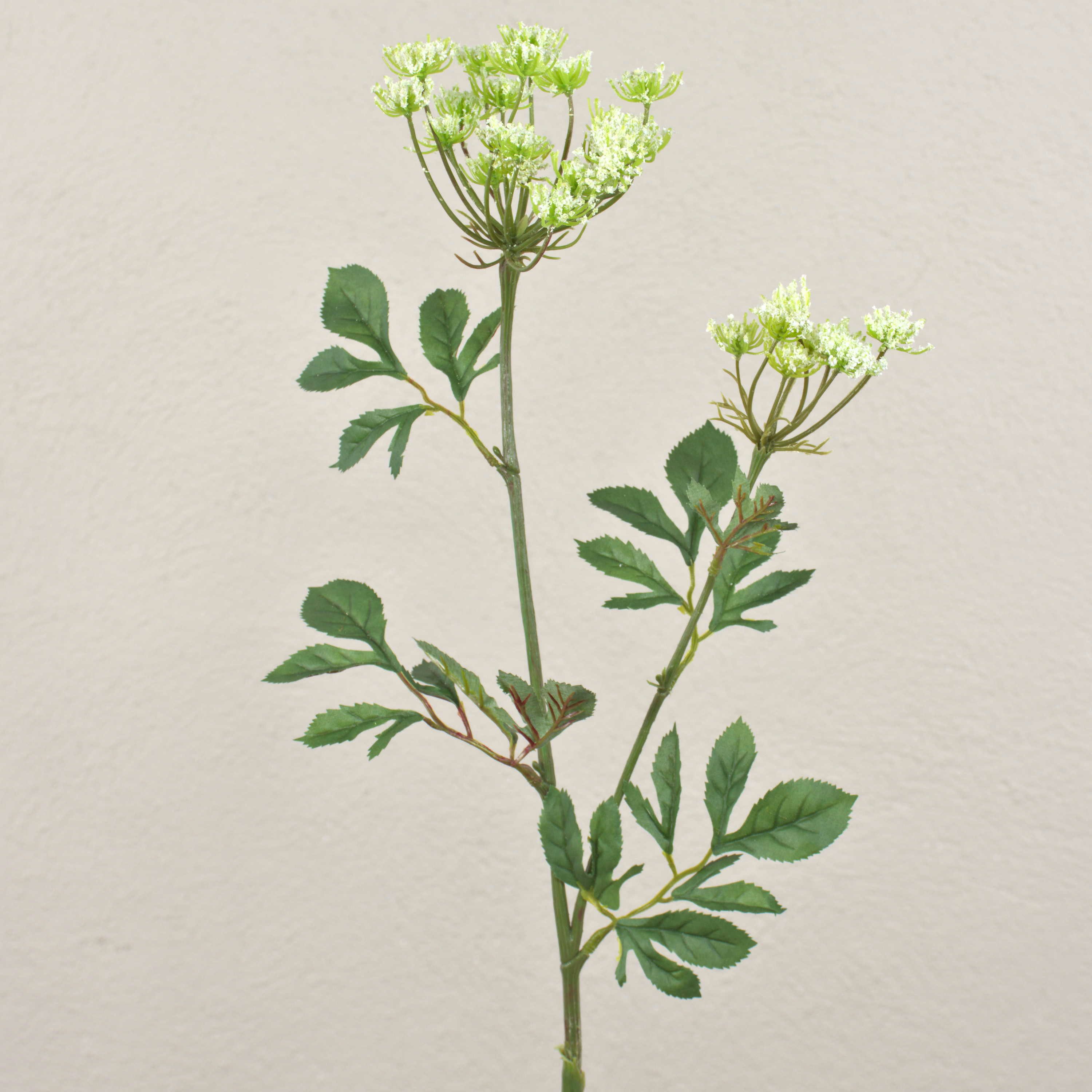 Kunstzweig Plastik Schafgarbe GOURAV, Creme-weiß, 75cm Schafgarbe, artplants, Höhe 75.0 cm