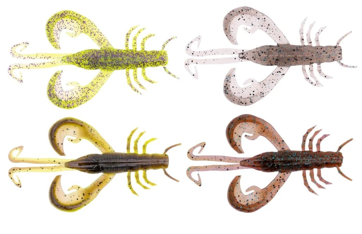 Zeck Fishing Kunstköder BA Rocky 4.5cm Color Mix 1 6 pcs