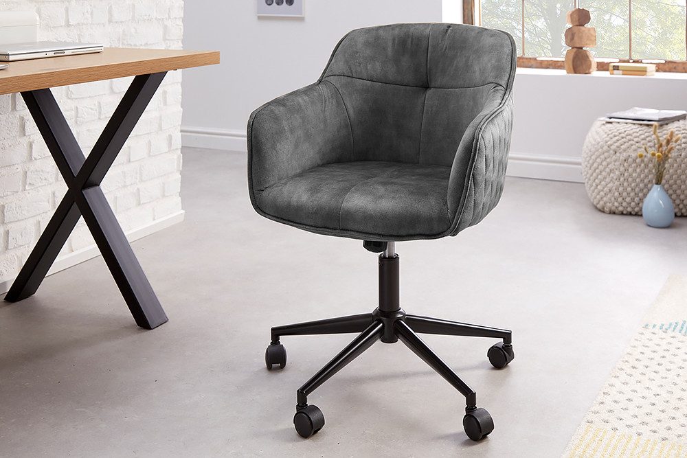 riess-ambiente Drehstuhl EUPHORIA dunkelgrau, Büro · günstig online kaufen