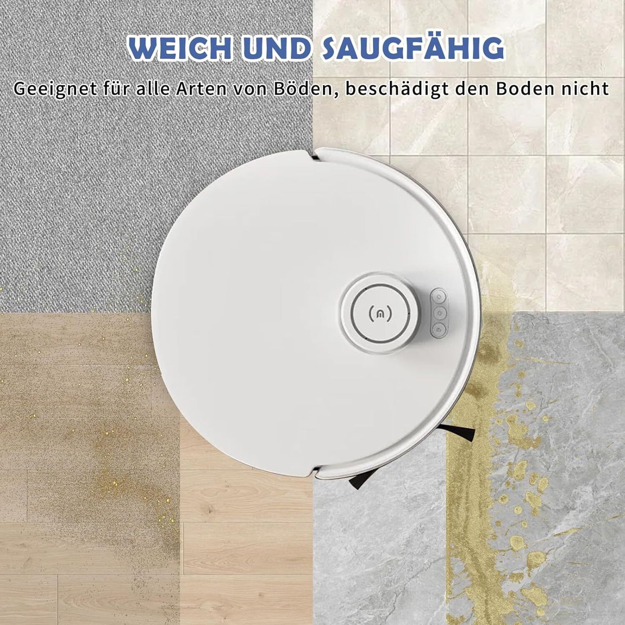 FELIXLEO Sparschäler ischtücher für ECOVACS DEEBOT X2 T20 T30 Omni Pro Combo Ersatzset, (1-tlg) – Bild 4 von 5