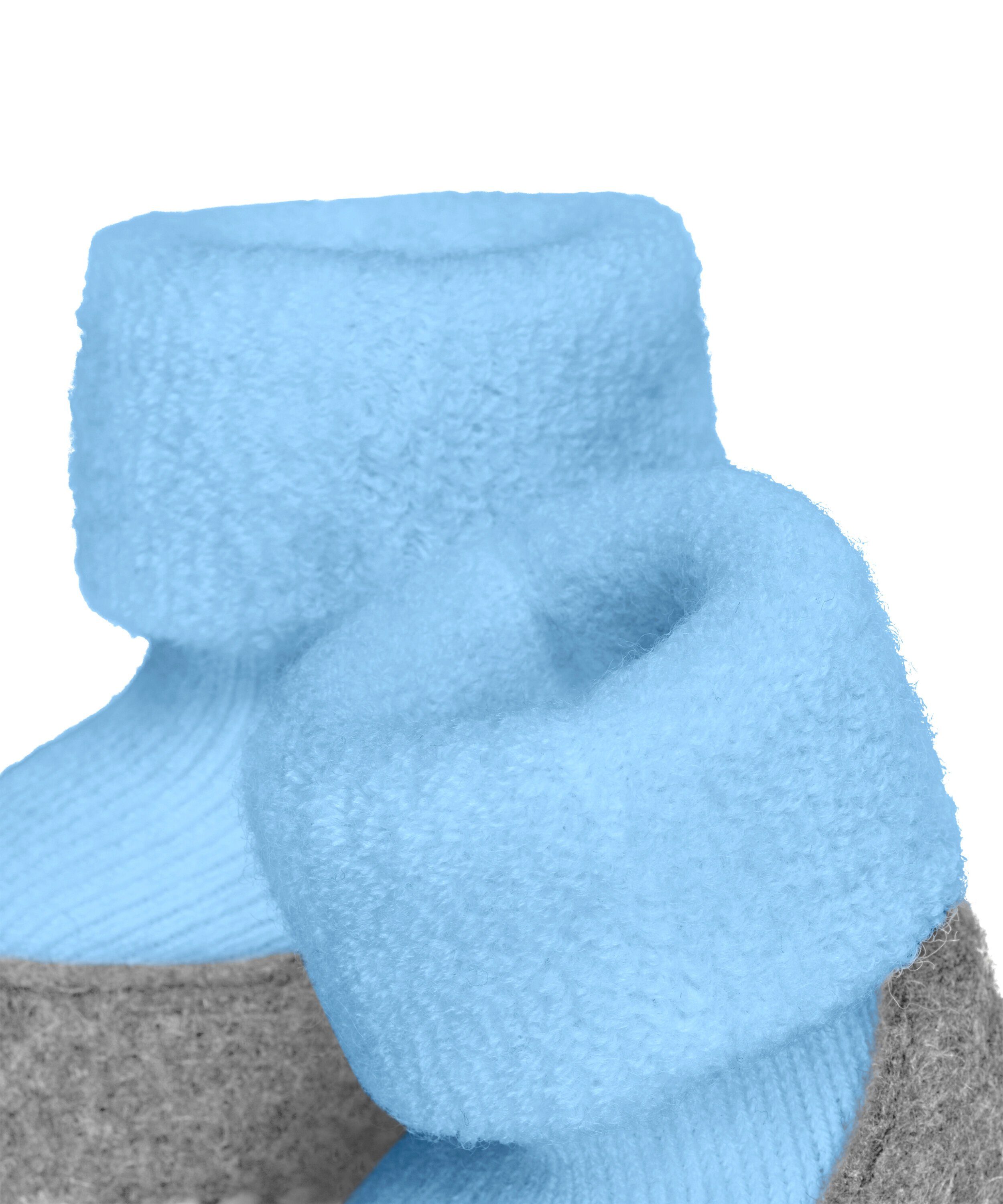 FALKE Haussocken Baby Cosyshoe Hausschuhe (1-Paar) mit Merinowolle & rutschhemmender Sohle