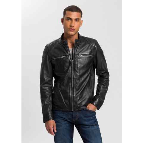 Bruno Banani Lederjacke Flint