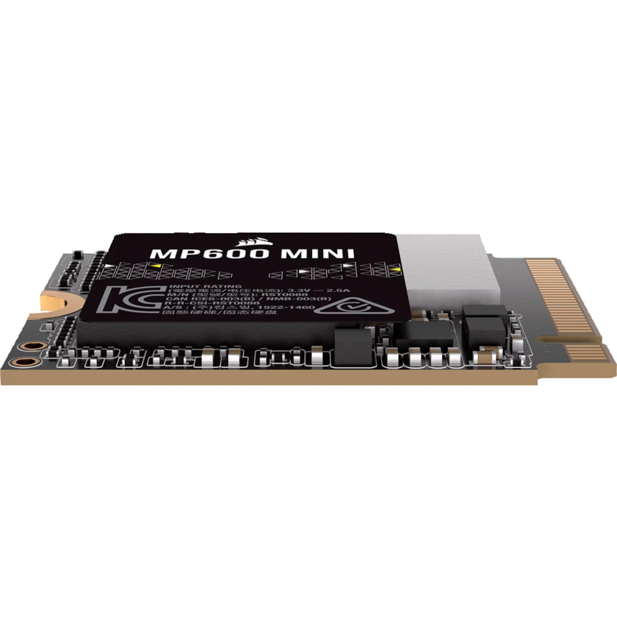 Corsair Corsair MP600 MINI 2 TB, SSD, (PCIe 4.0 x4, NVMe interne HDD-Festplatte Steckkarte"