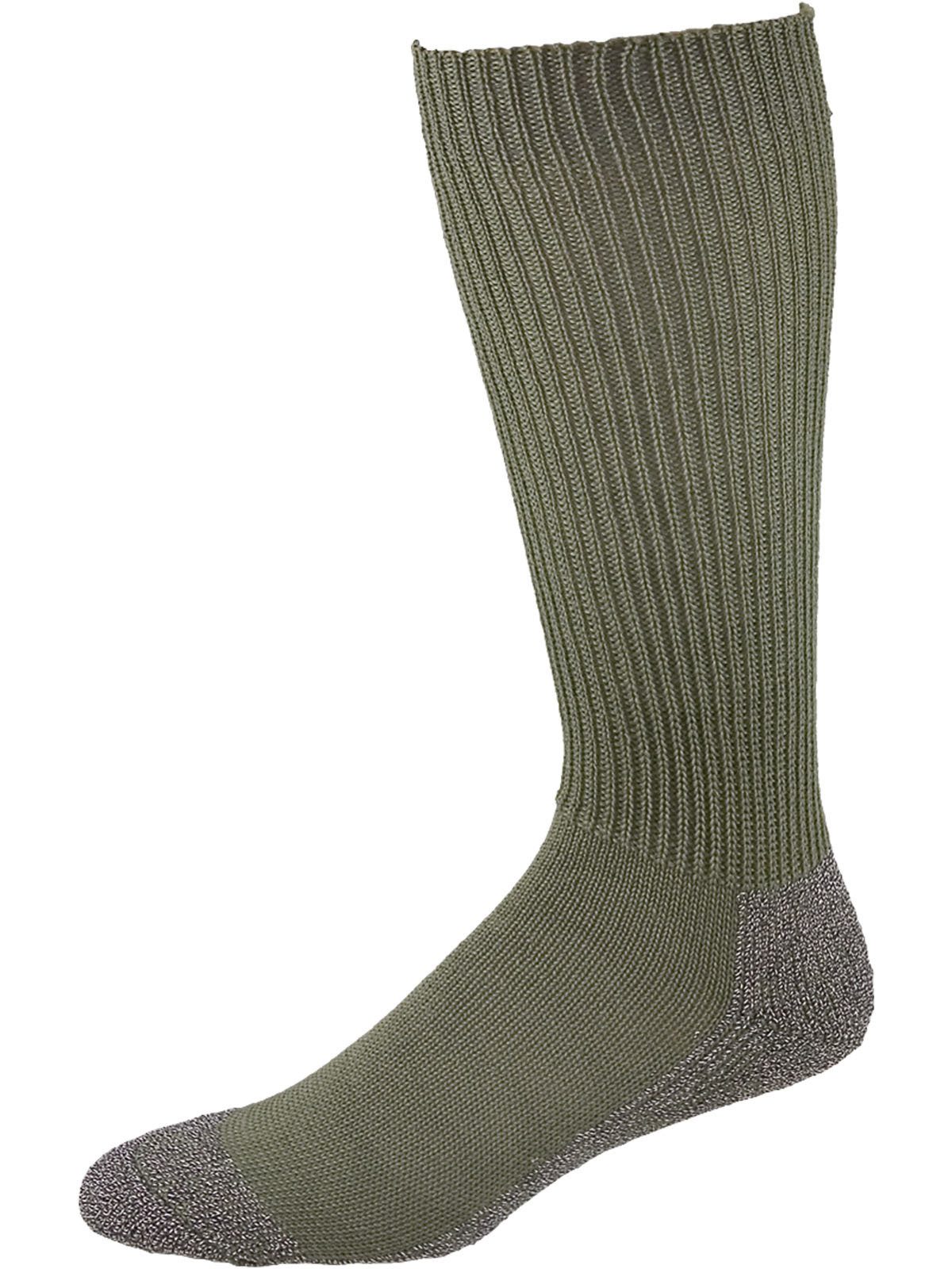 Nordpol Arbeitssocken 3 Paar Nordpol F2 Socke lang grün 60%Schurwolle/30% BW/10%Polyester
