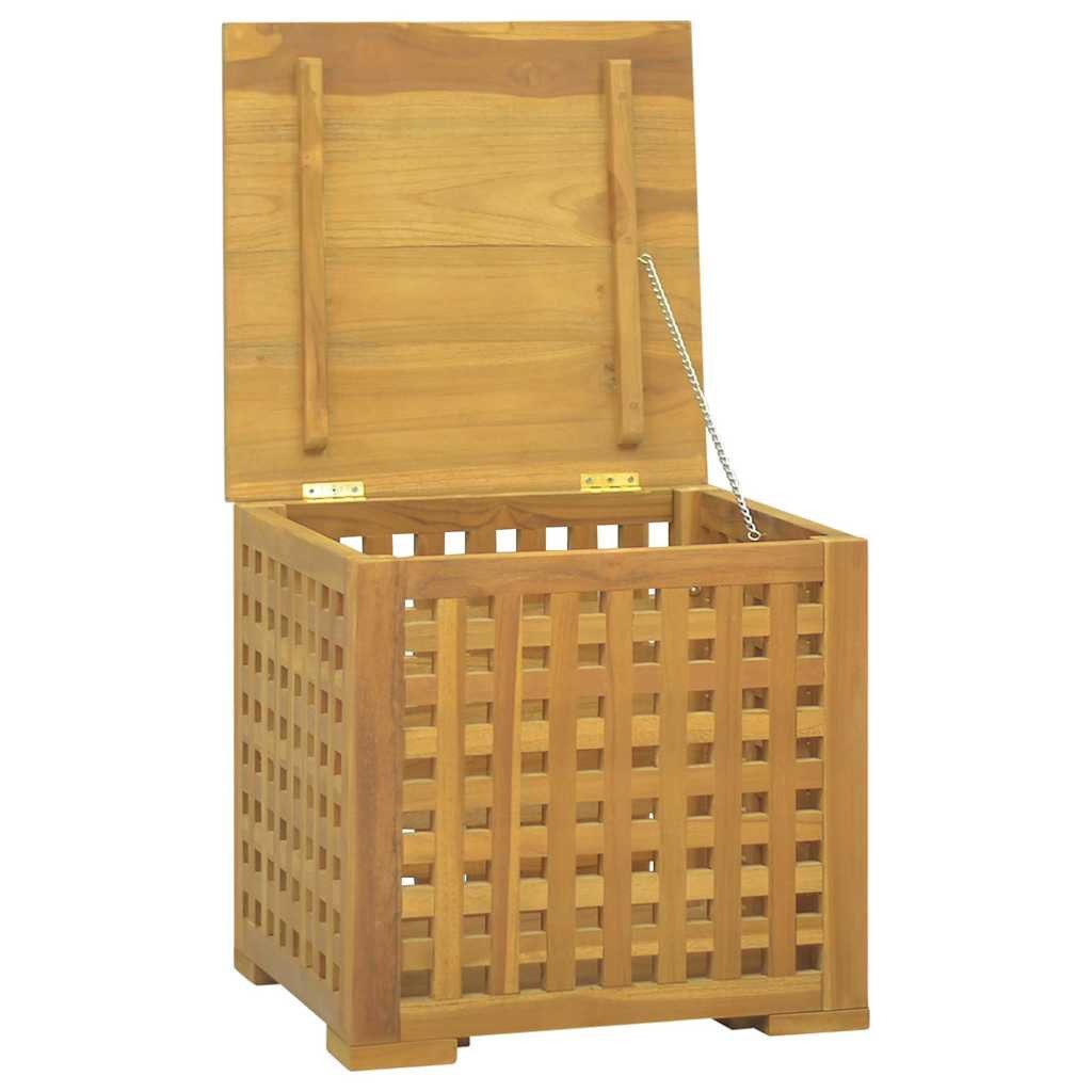 vidaXL Gartenbox Seilbox 40x40x40 cm Massivholz