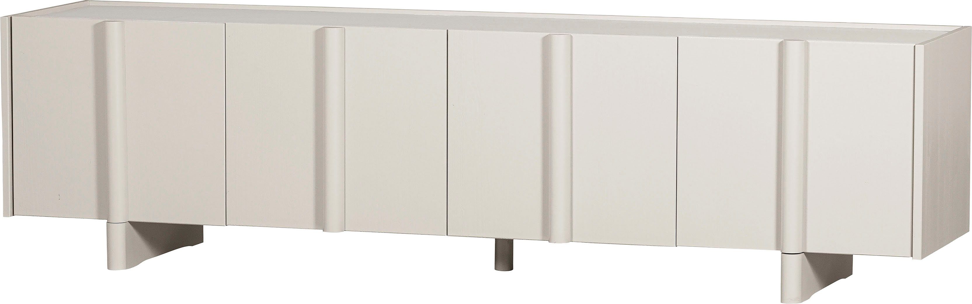 WOOOD Lowboard Nook TV-Kommode, mit viel Stauraum, H 53 cm x B 200 cm