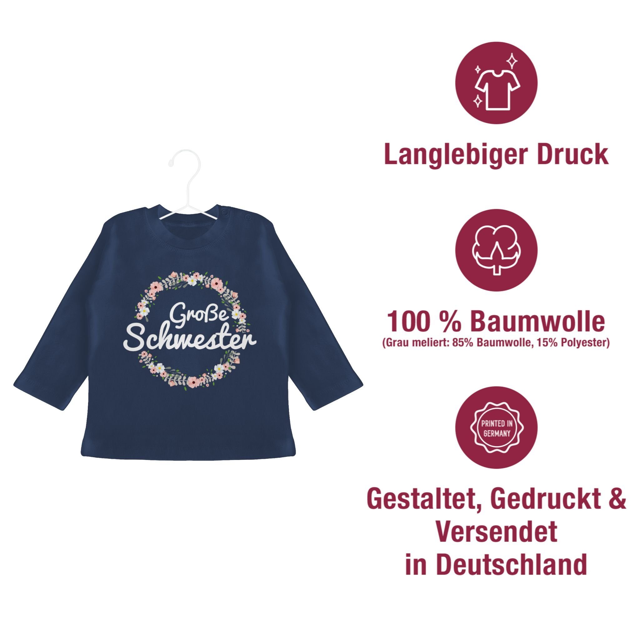 Shirtracer T-Shirt Große Schwester I Geschenk Große Schwester