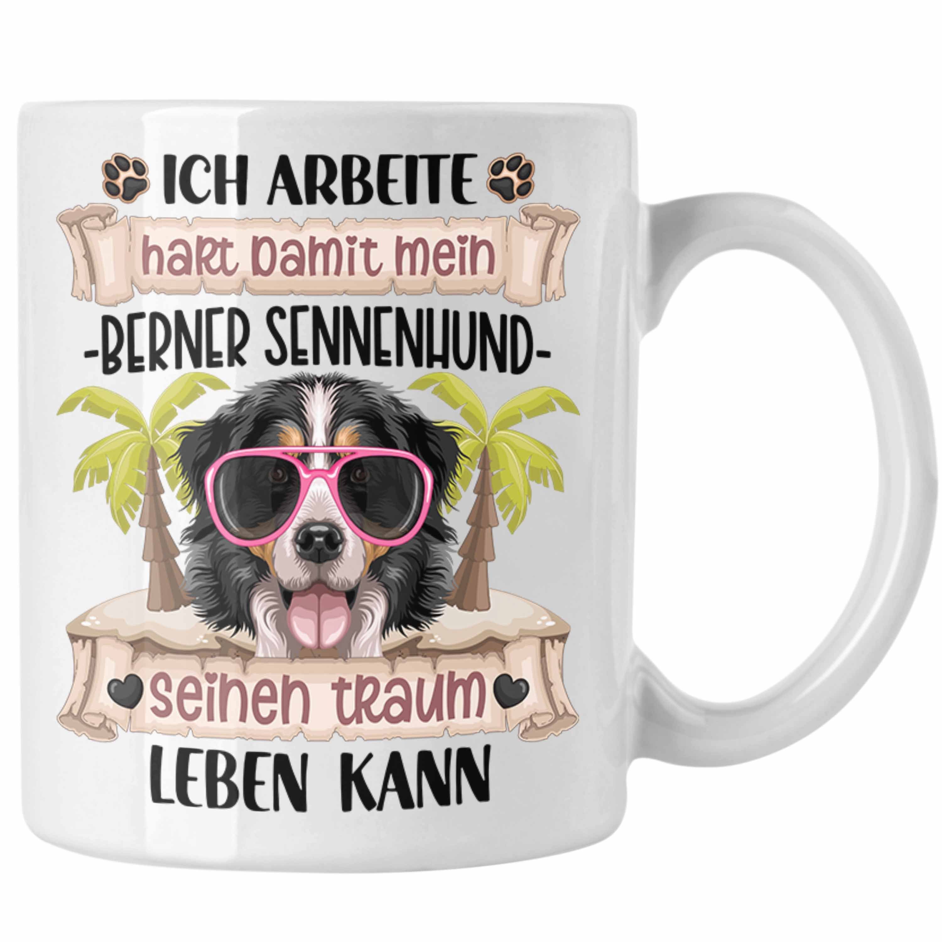 Trendation Tasse Berner Sennen Besitzer Tasse Geschenk Lustiger Spruch Geschenkidee Ich Weiss