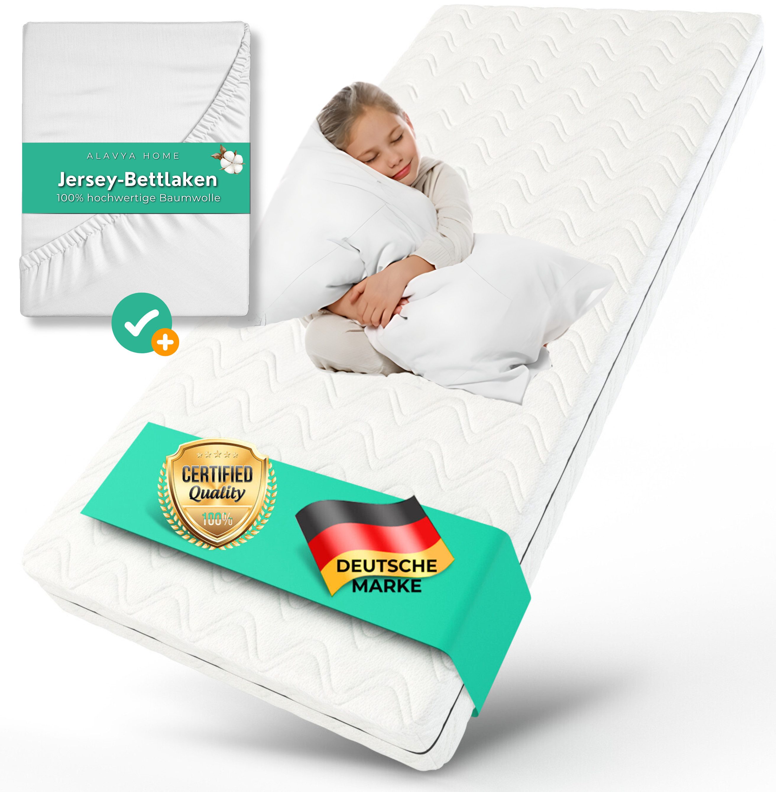 Jugendmatratze Kinder- und Jugendmatratze (AQUA Premium), günstig online kaufen