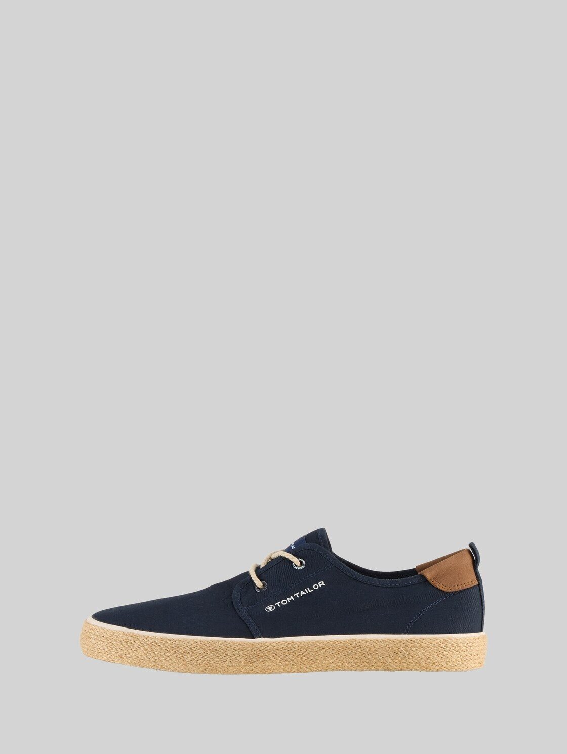 TOM TAILOR Shoes Licence Sneaker (1-tlg) Schnürschuhe mit Bastsohle