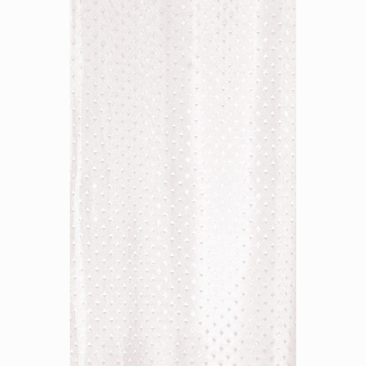 Euroshowers GmbH Duschvorhang Star Cremeweiß 180 × 200 cm Polyester mit 12 Ringen