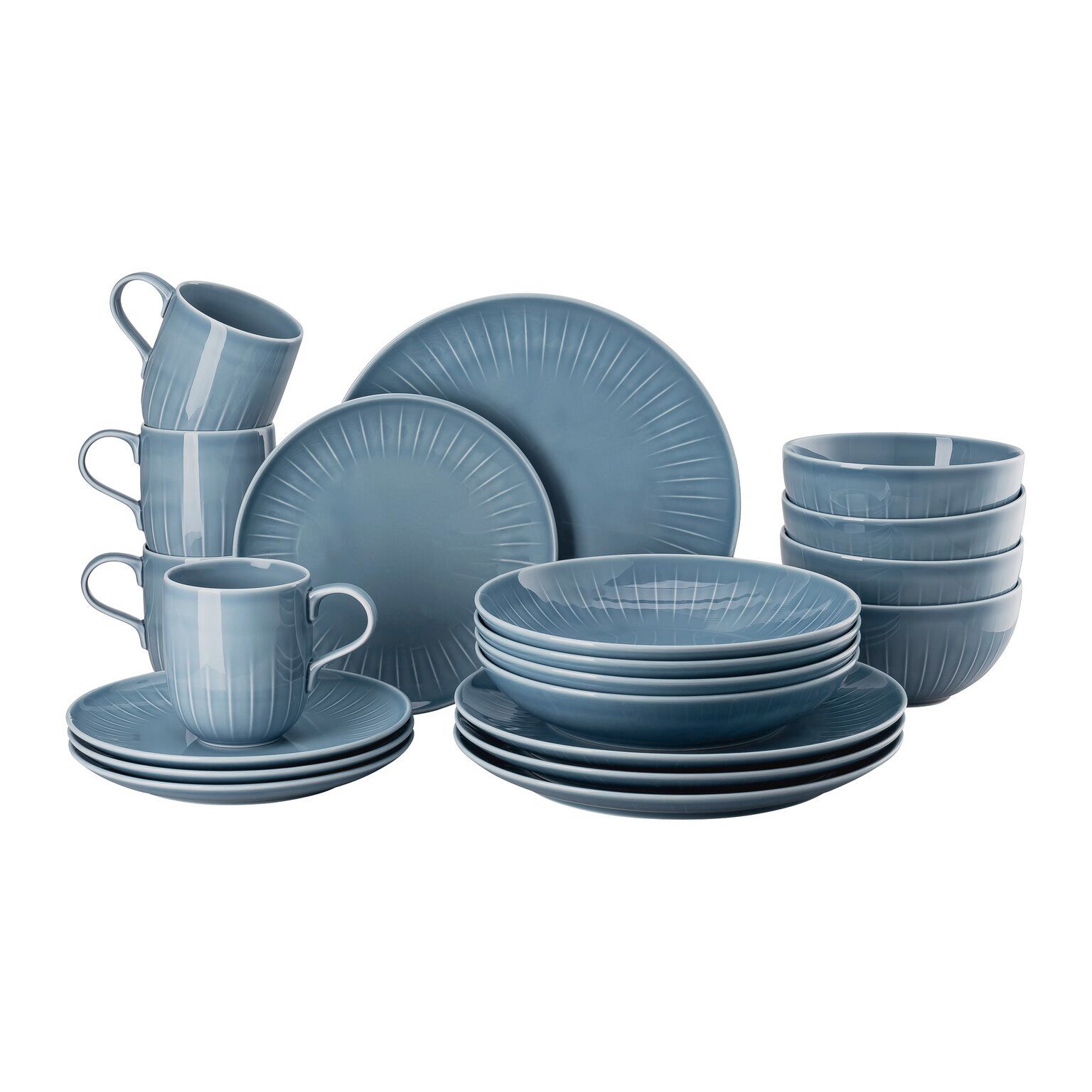 Rosenthal Geschirr-Set Rosenthal Joyn Set, Porzellan, Porzellan