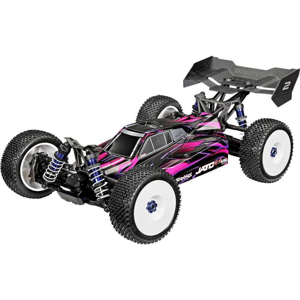 Traxxas RC-Auto JATO 4x4 VXL 4S Pink Brushless 1:8 RC Modellauto Elektro Buggy