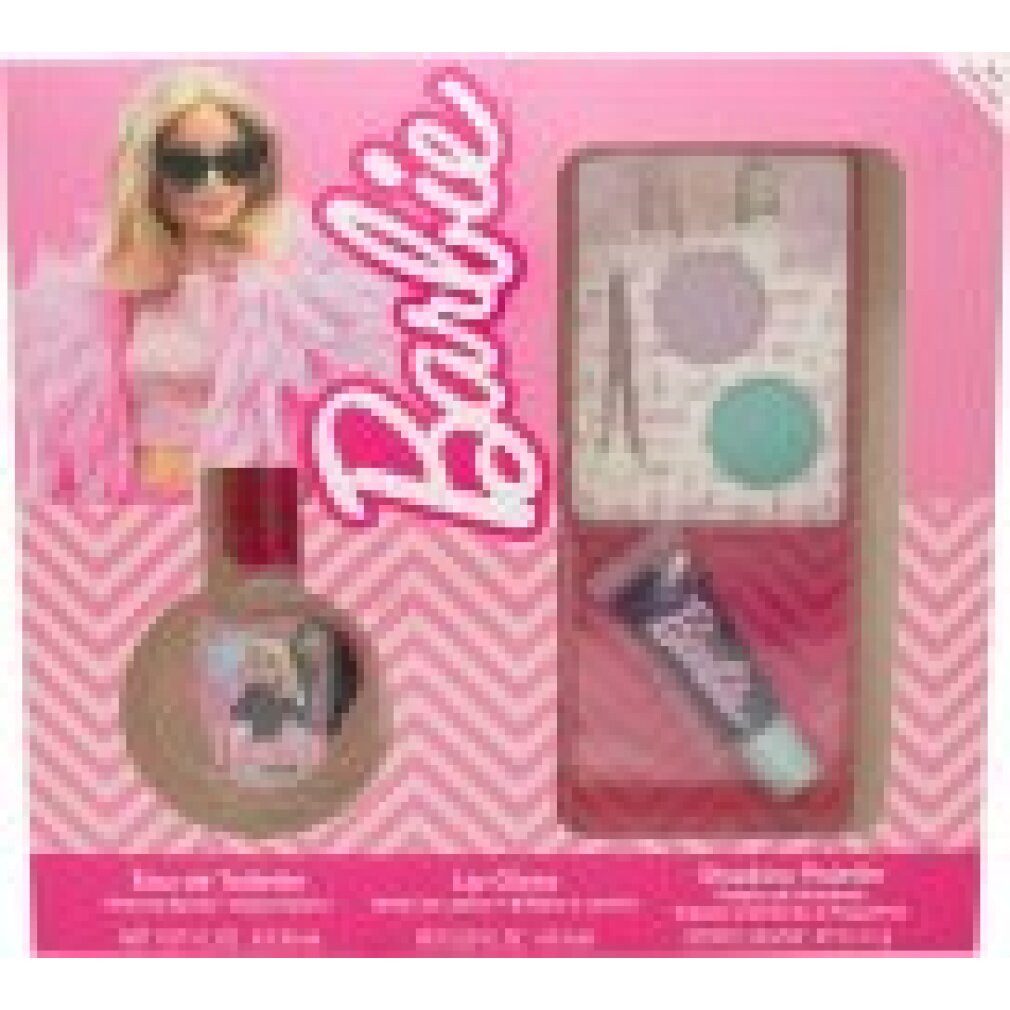 Air-Val Eau de Toilette Barbie - EDT 30 ml + lesk na rty + oÄní stíny