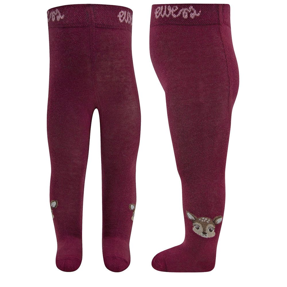 Ewers Strumpfhose Strumpfhose GOTS Reh 98% Baumwolle kbA, 2% Elasthan