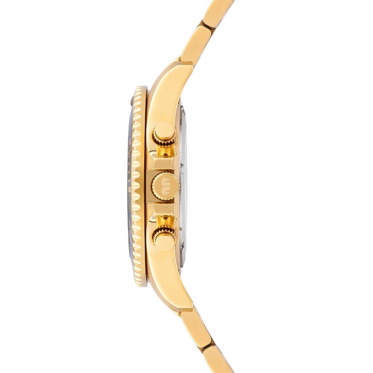 Rhodenwald & Söhne Chronograph Nightstorm gelbgold Nightstorm, Armband aus Edelstahl