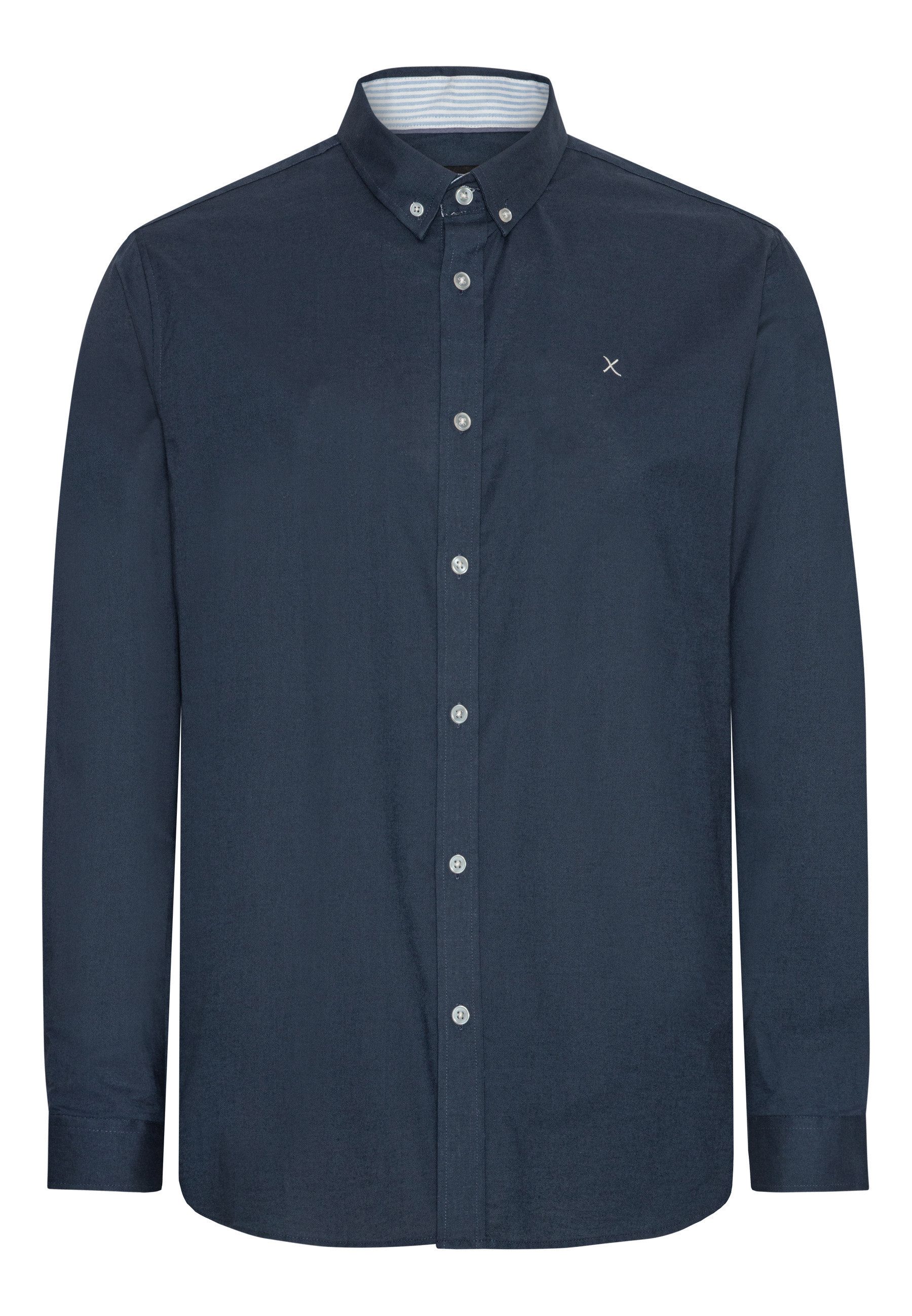 Clean Cut Copenhagen Kurzarmshirt Clean Cut Copenhagen Oxford Stretch Plain L/S (1-tlg)
