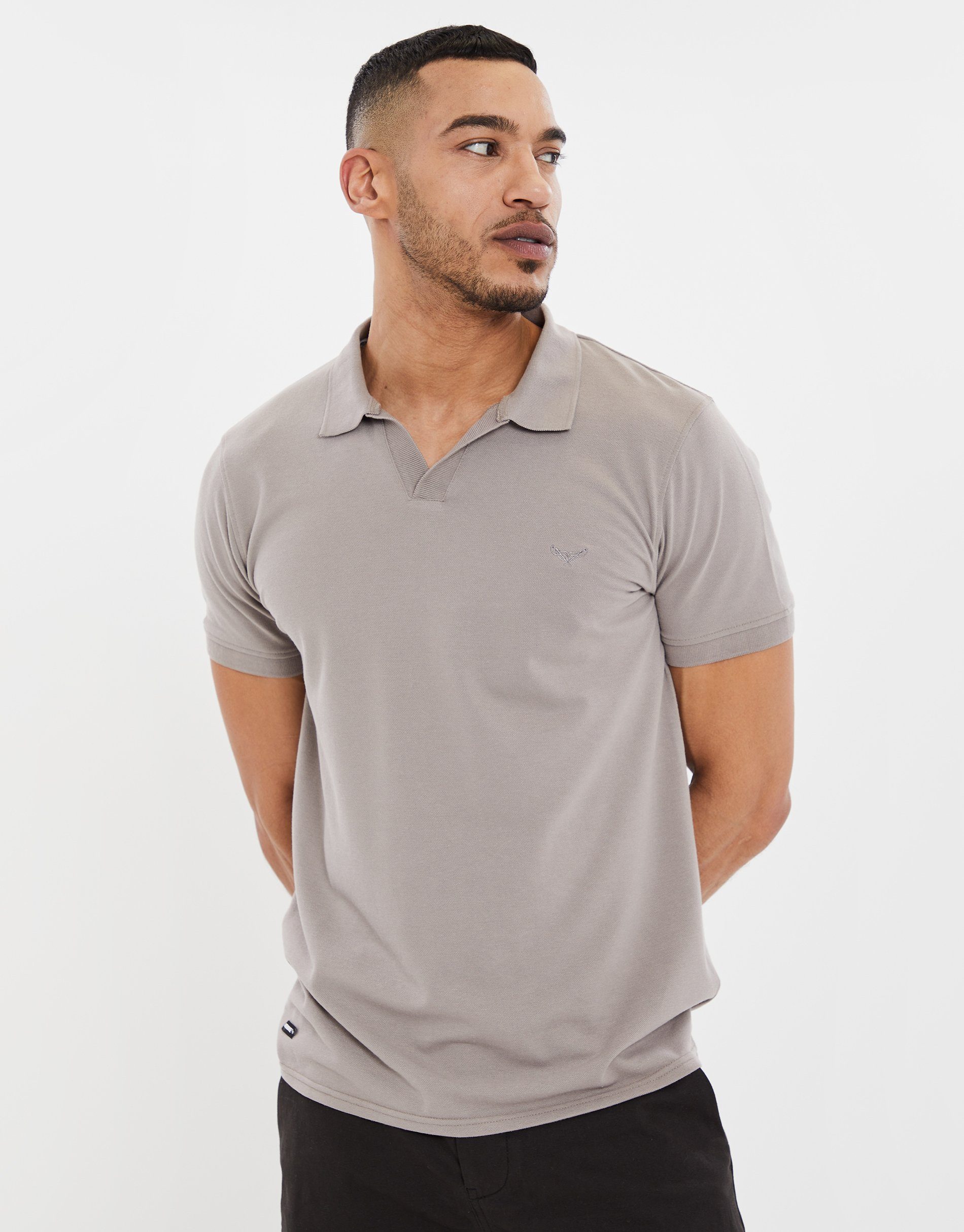 Threadbare Truffle Poloshirt zinc THB Polo