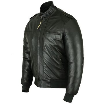 German Wear Lederjacke Trend 522J black Lederjacke Jacke aus Lamm Nappa Leder Schwarz