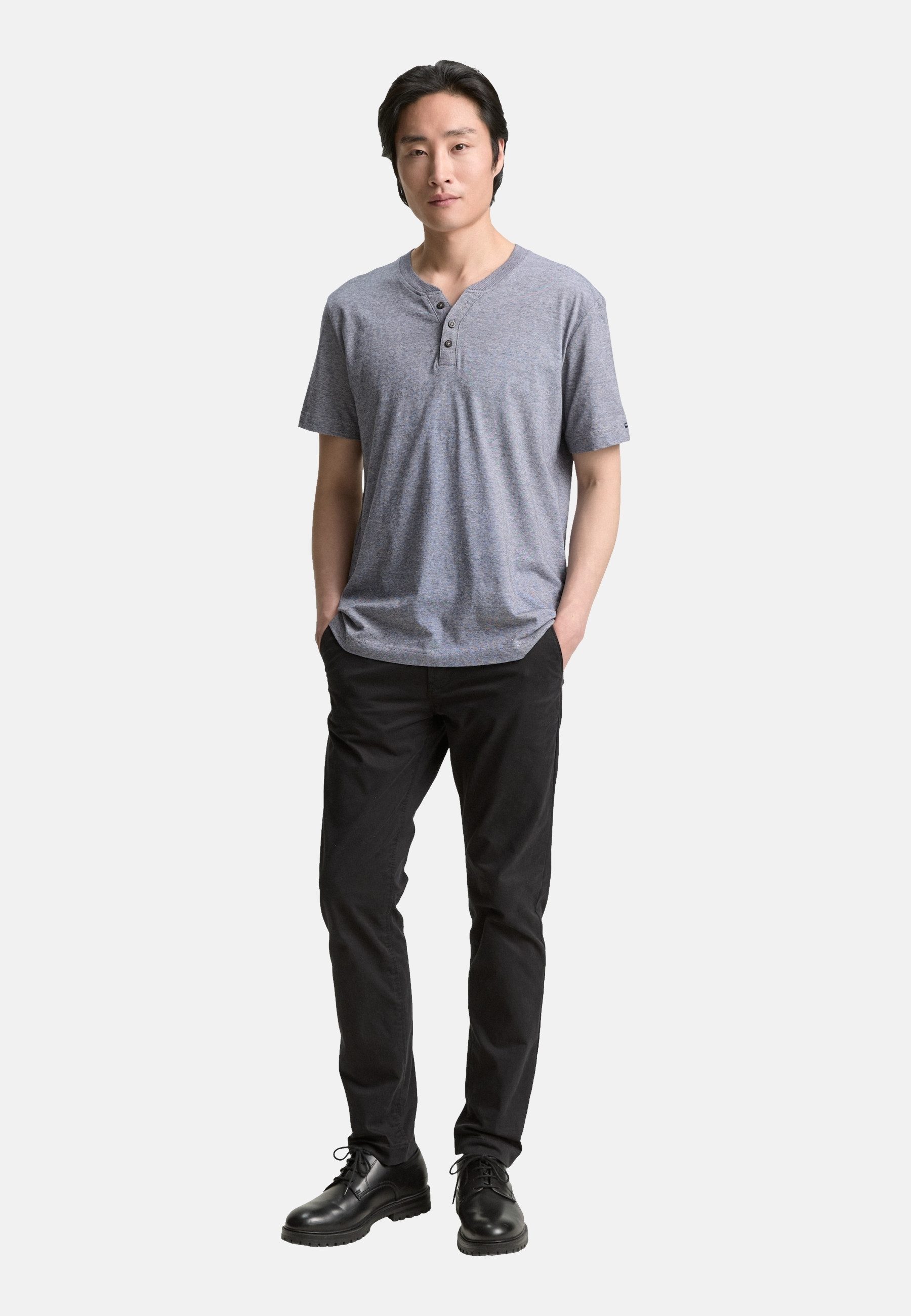 TOM TAILOR Henleyshirt T-Shirt Kurzarmshirt (1-tlg) günstig online kaufen