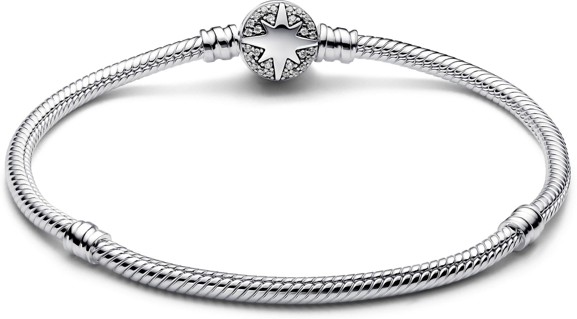 Pandora Armband Pandora Sterling silver Cubic Zirconia Clear 593584C01 Dame günstig online kaufen