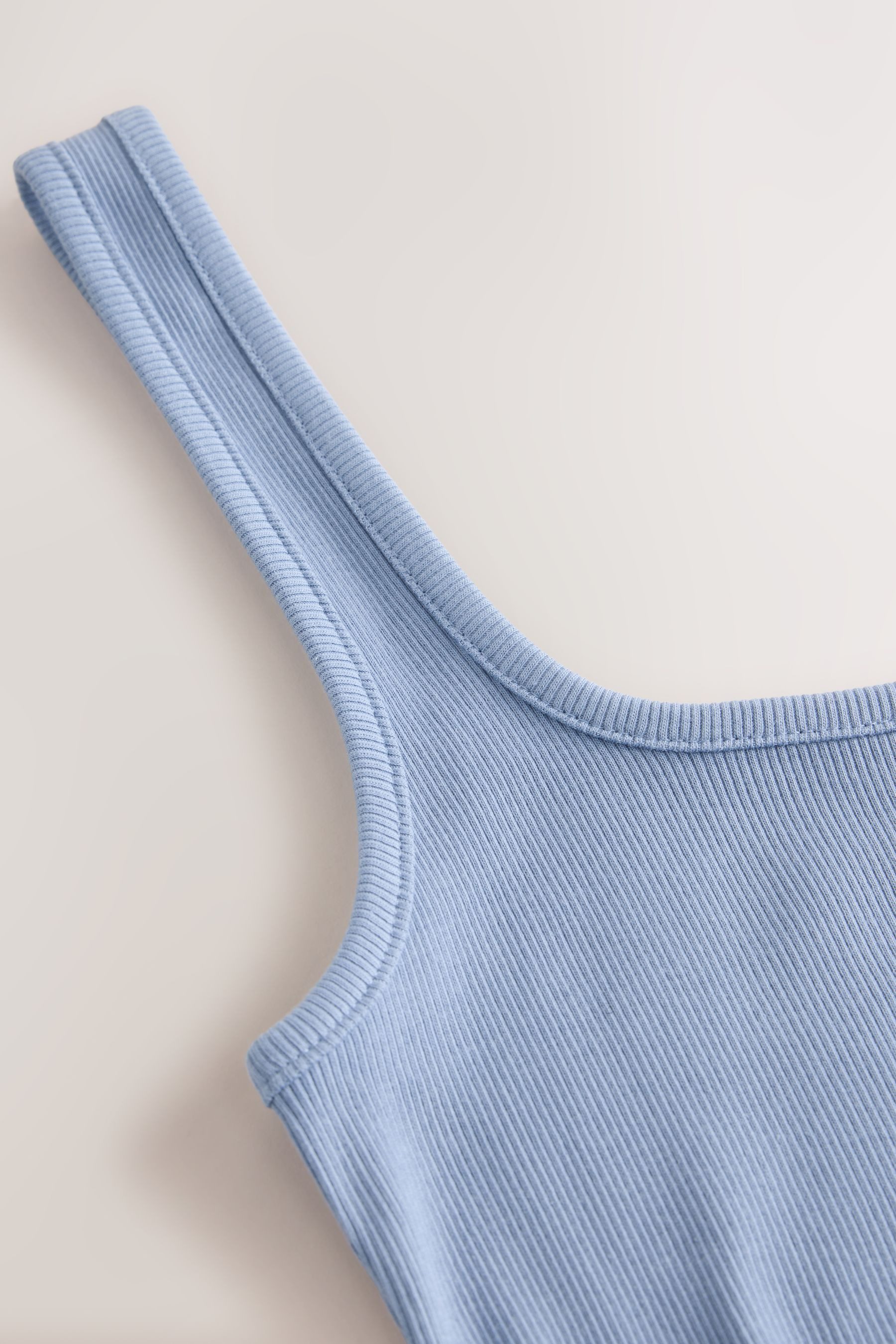 Next Jeanskleid Ärmelloses Maxikleid aus Jersey-Denim (1-tlg) – Bild 2 von 3