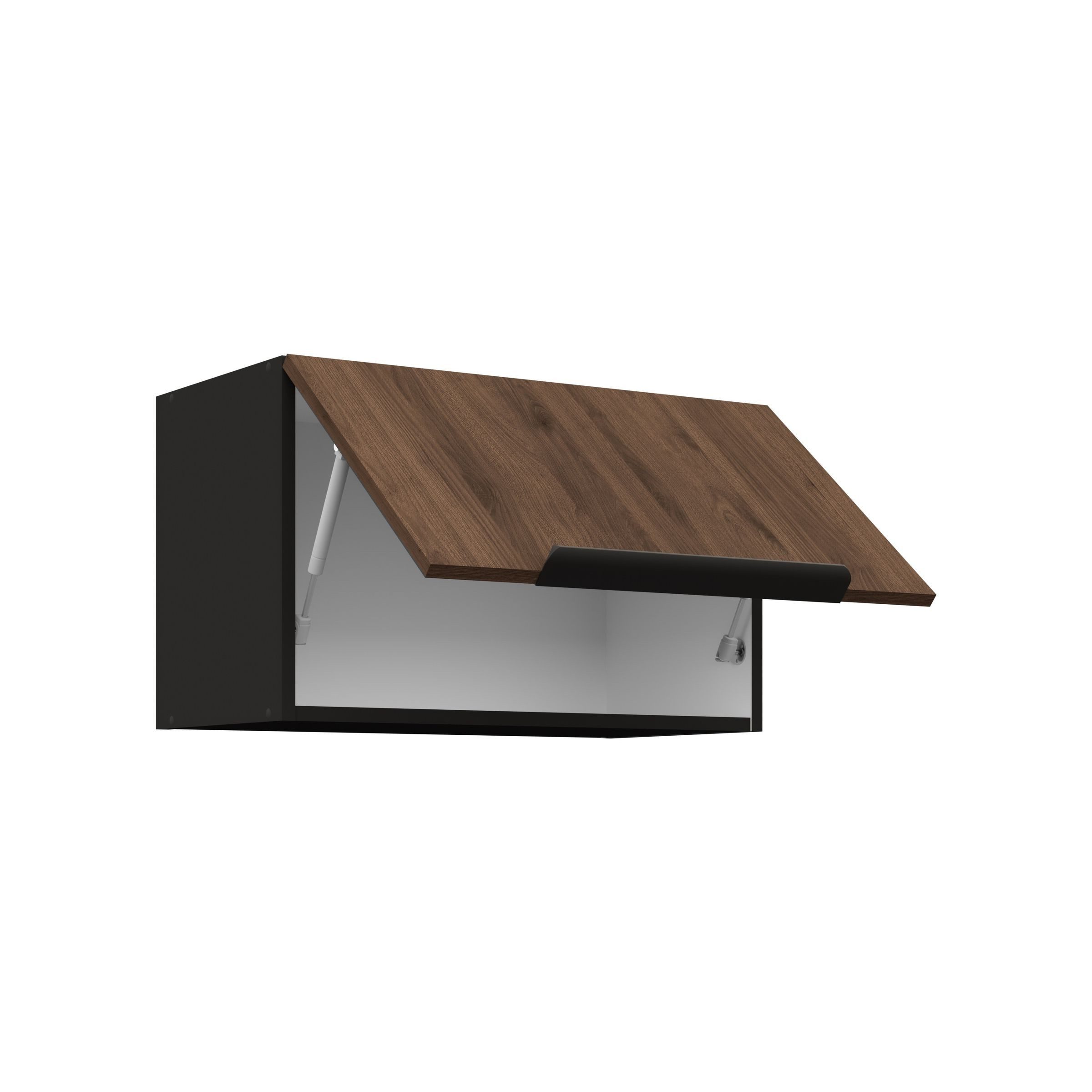 Küchen-Preisbombe Hängeschrank 60 cm Küche MONZA Okapi Nußbaum Küchenzeile Küchenblock Höhe 36 cm