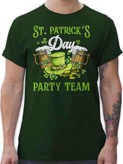 Shirtracer T-Shirt St Patricks Day Kostüm Team Party Irland Irish St. Patricks Day