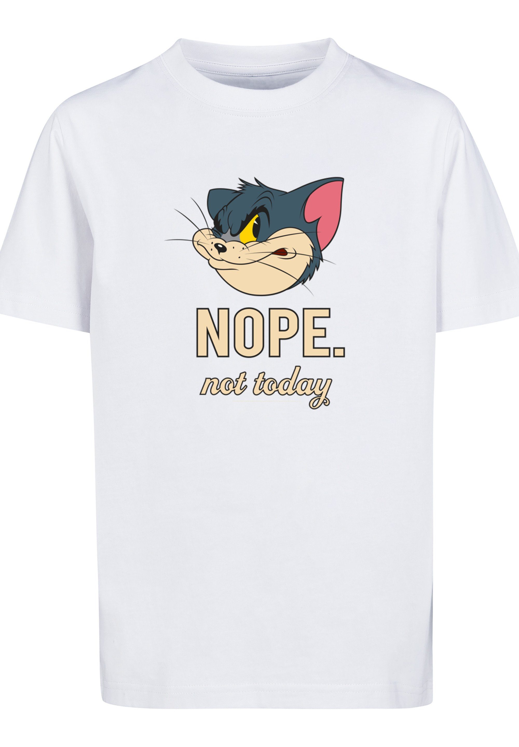 F4NT4STIC T-Shirt Tom and Jerry TV Serie Nope Not Today Print